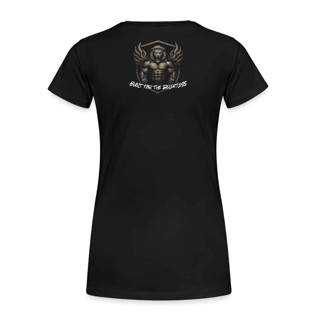 RipStick Lion Logo Women’s Premium T-Shirt - black