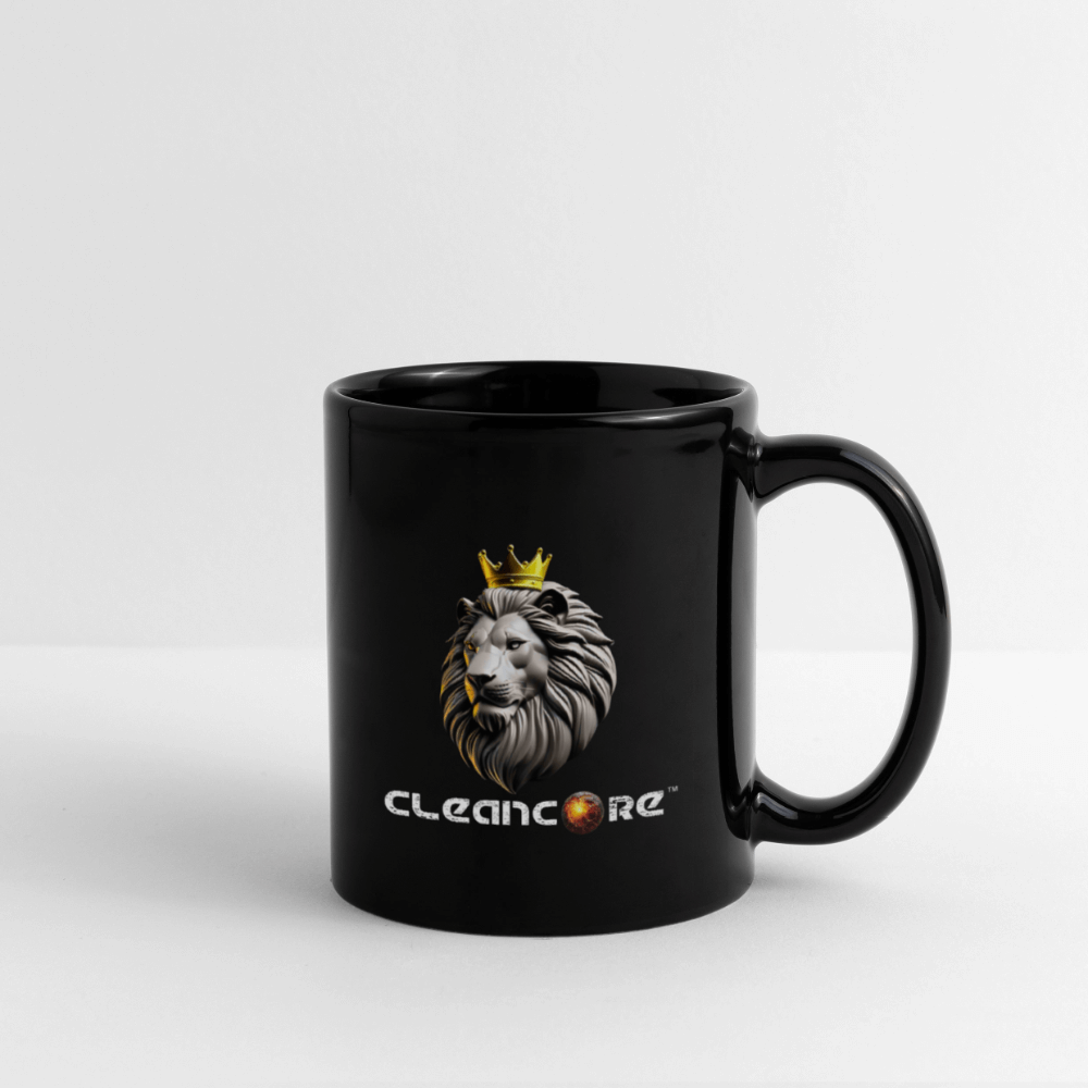 Black RipStick Coffee Mug - black