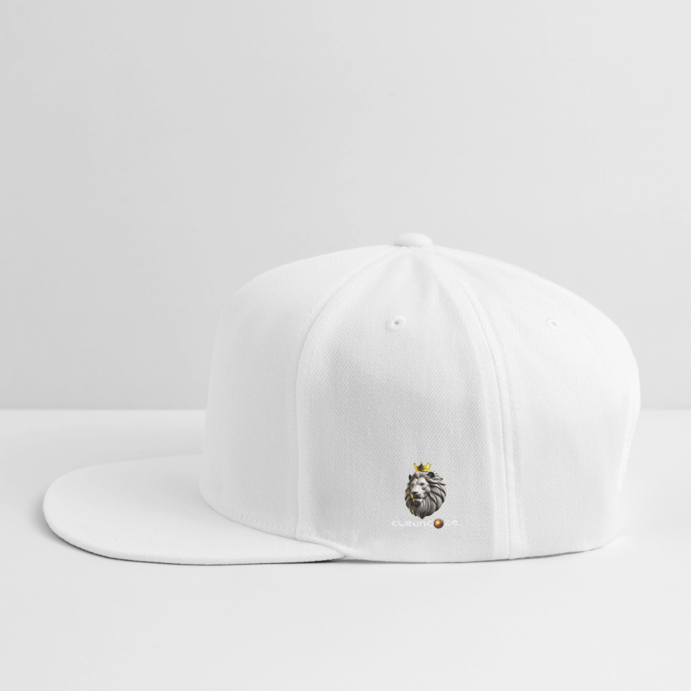 RipStick Snapback Baseball Cap - white