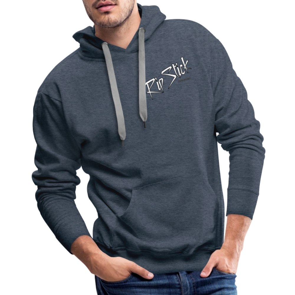 RipStick Men’s Premium Hoodie - heather denim