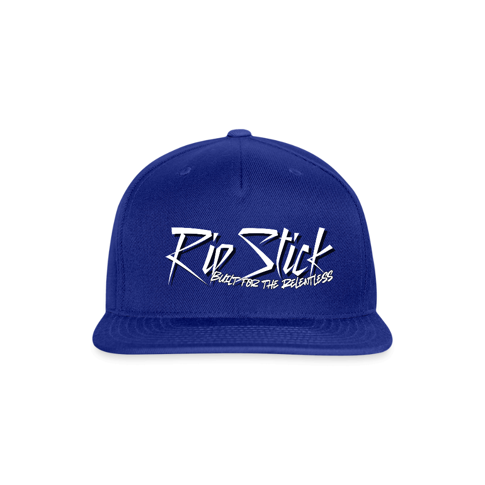 RipStick Snapback Baseball Cap - royal blue
