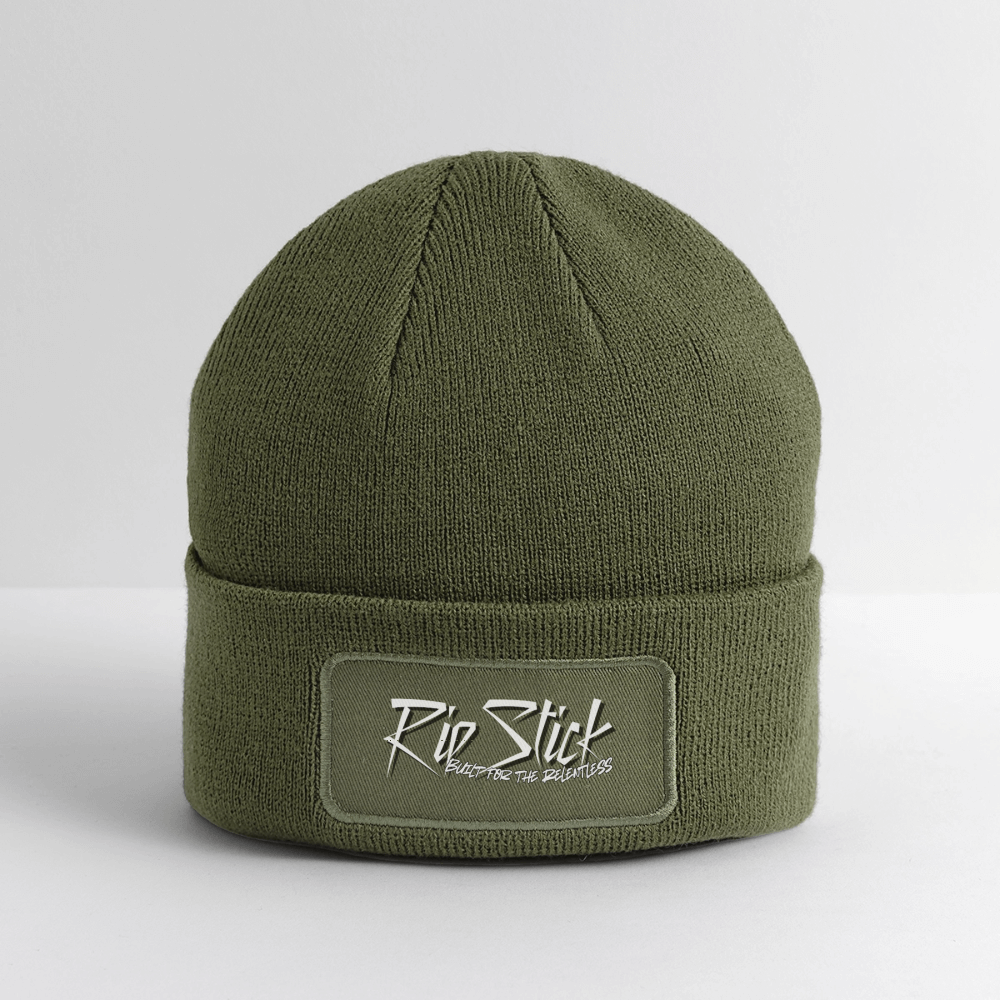 RipStick Relentless Patch Beanie - olive
