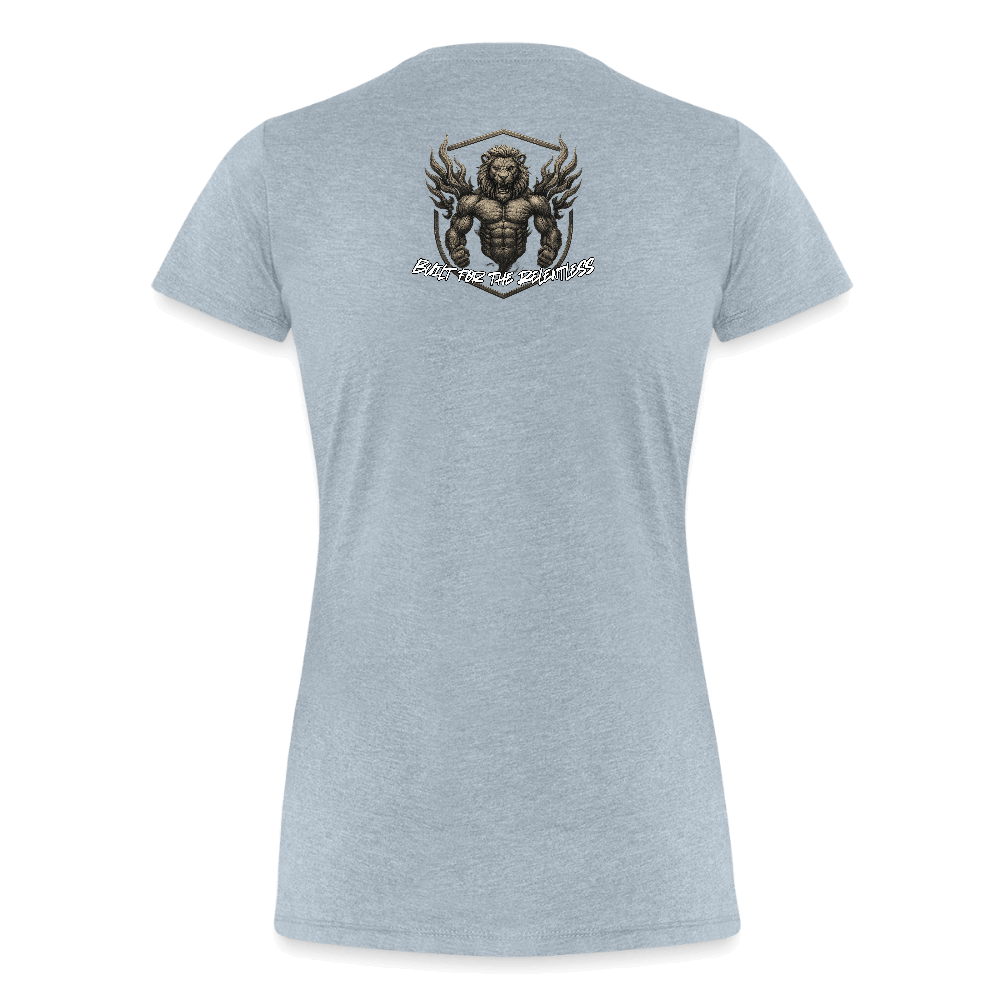 RipStick Lion Logo Women’s Premium T-Shirt - heather ice blue