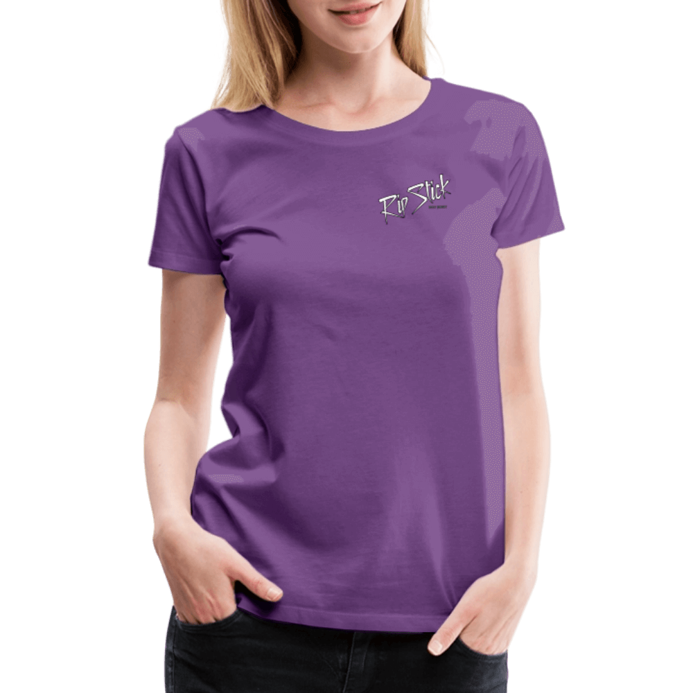 RipStick Lion Logo Women’s Premium T-Shirt - purple