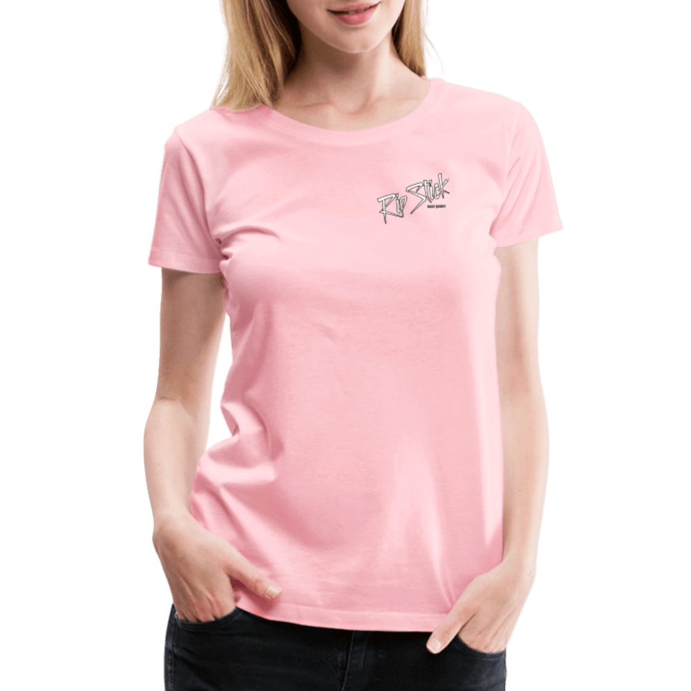 RipStick Lion Logo Women’s Premium T-Shirt - pink