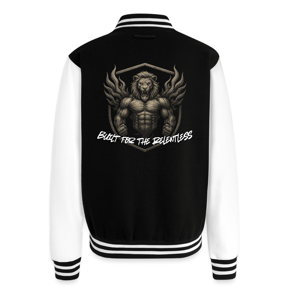 RipStick Relentless Heavyweight Letterman Jacket - black/white