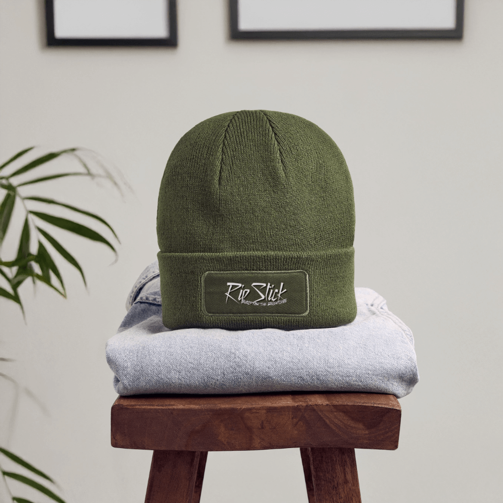 RipStick Relentless Patch Beanie - olive