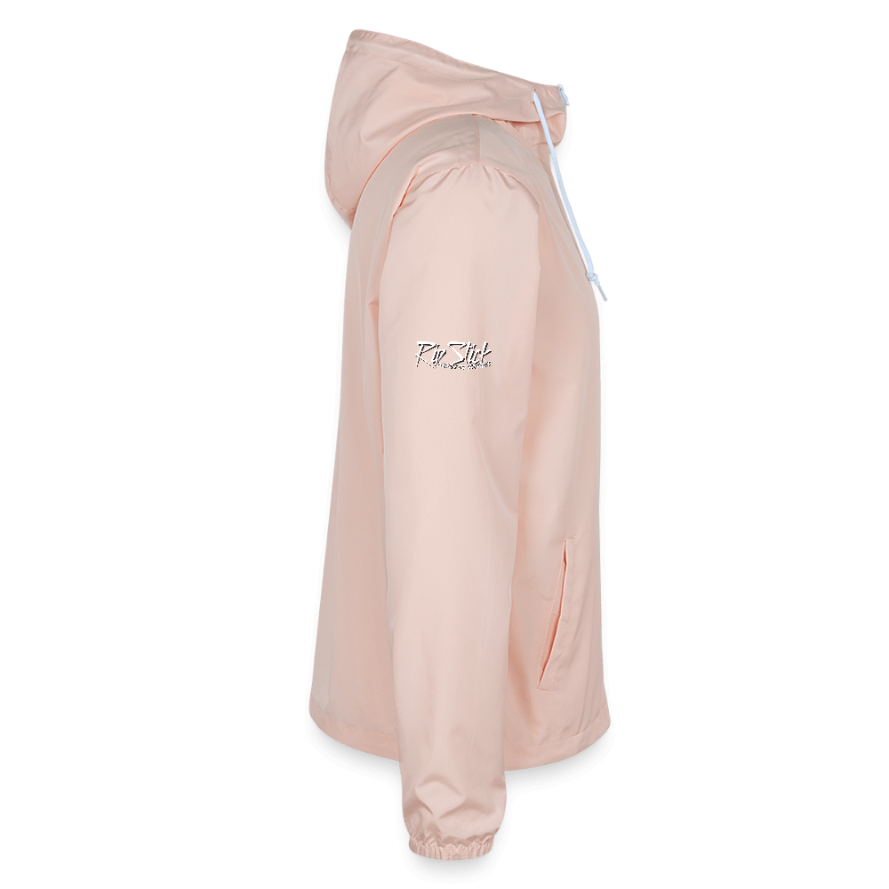 Clean Core Relentless Unisex Lightweight Windbreaker Jacket - blush pink 