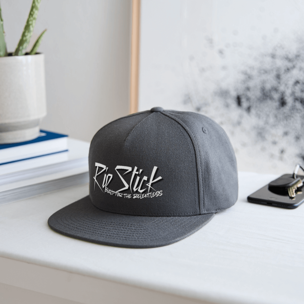 RipStick Snapback Baseball Cap - dark grey