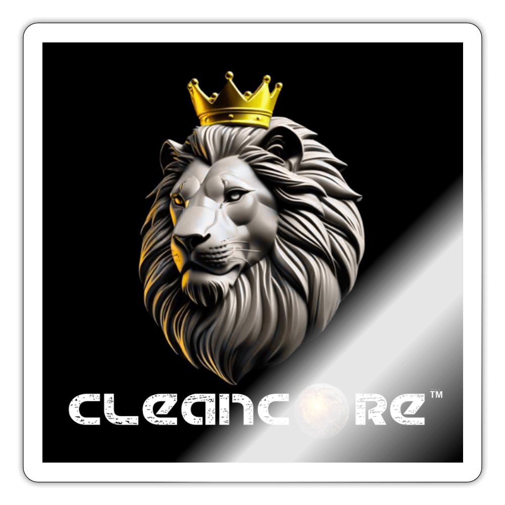 Clean Core Sticker - white glossy