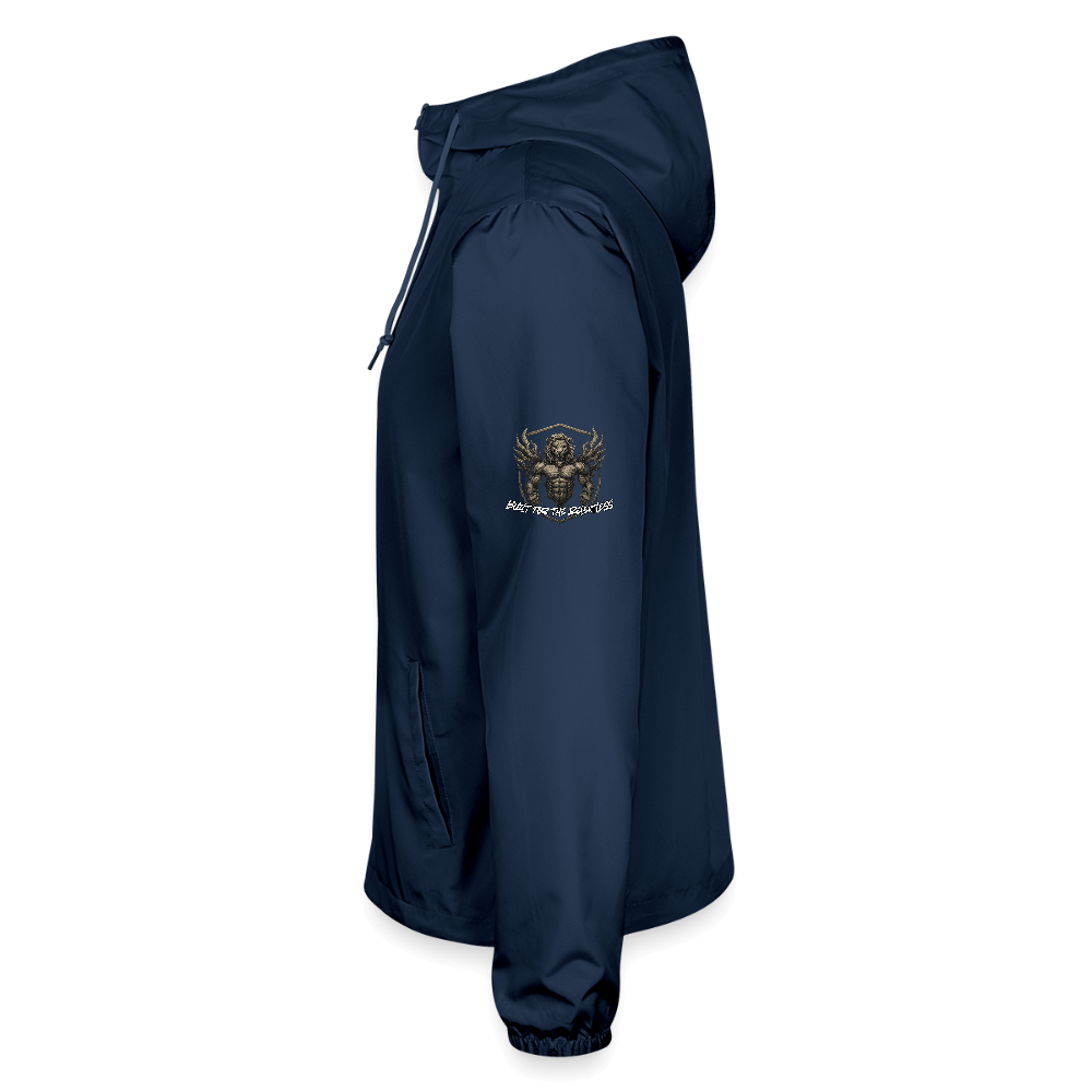 Clean Core Relentless Unisex Lightweight Windbreaker Jacket - navy