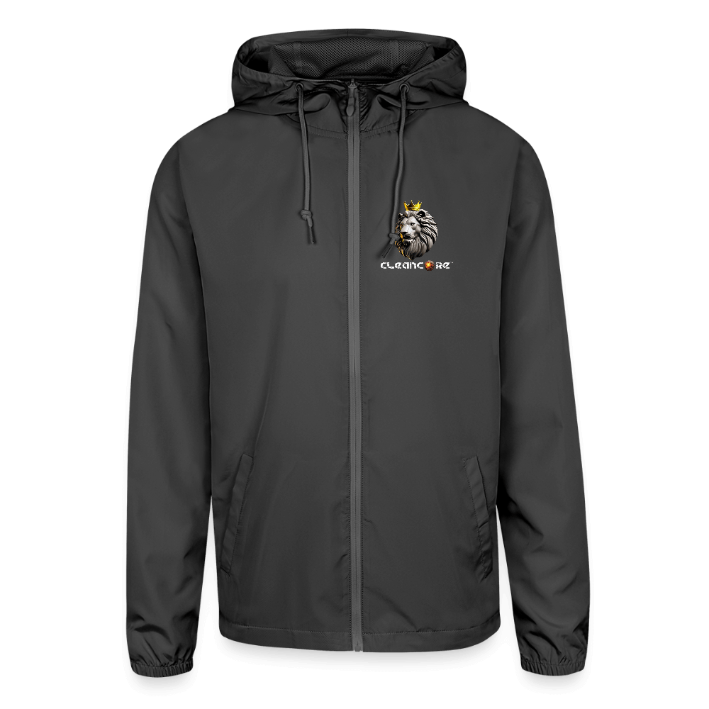 Clean Core Relentless Unisex Lightweight Windbreaker Jacket - graphite