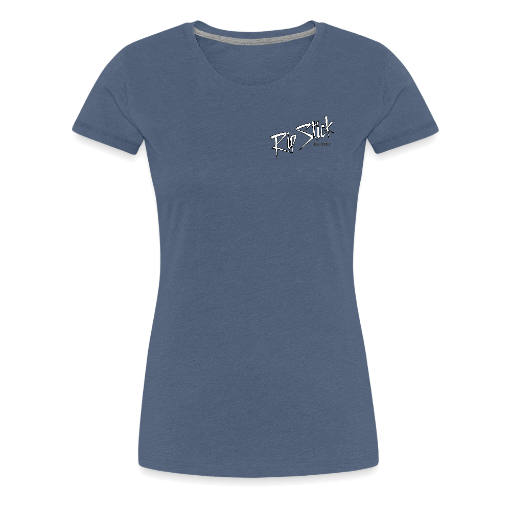 RipStick Lion Logo Women’s Premium T-Shirt - heather blue