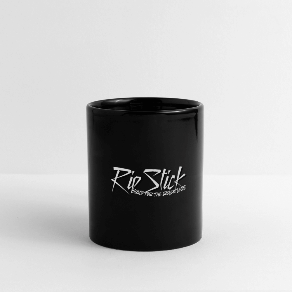 Black RipStick Coffee Mug - black