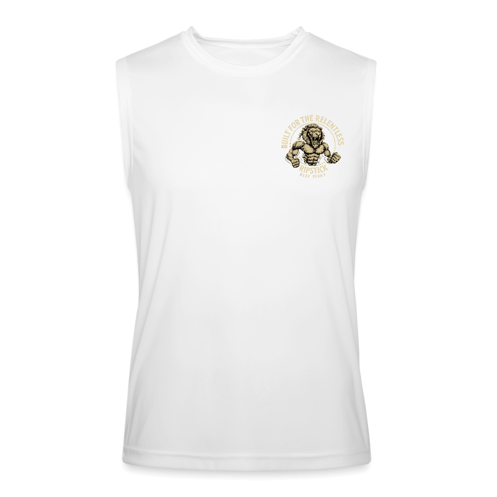 RipStick Men’s Performance Sleeveless Shirt - white
