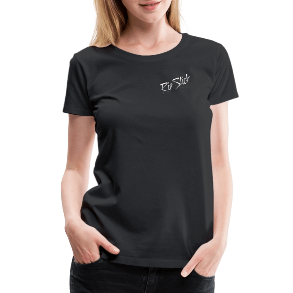RipStick Lion Logo Women’s Premium T-Shirt - black