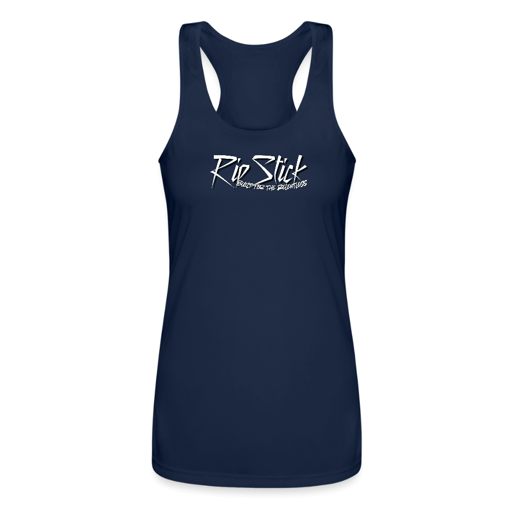 RipStick Women’s Performance Racerback Tank Top - navy