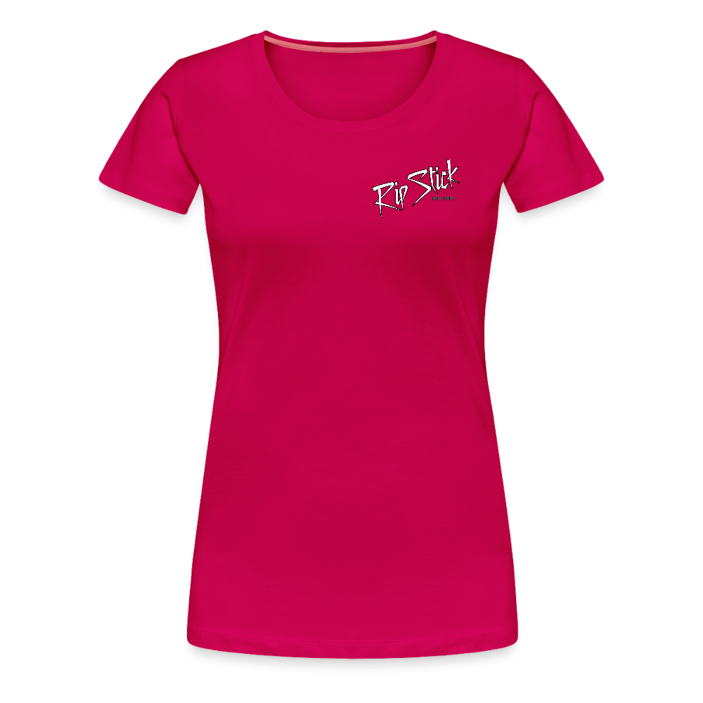 RipStick Lion Logo Women’s Premium T-Shirt - dark pink