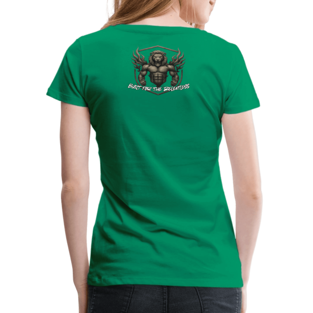 RipStick Lion Logo Women’s Premium T-Shirt - kelly green