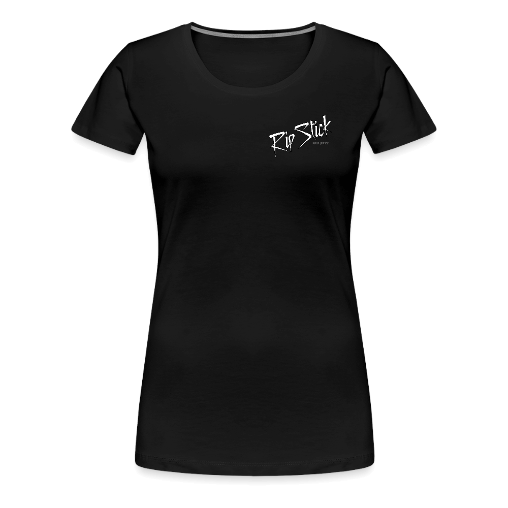 RipStick Lion Logo Women’s Premium T-Shirt - black