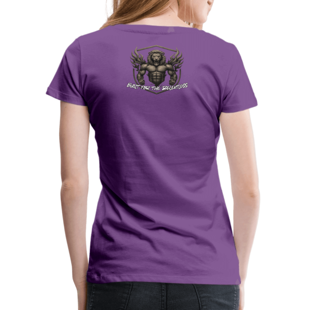 RipStick Lion Logo Women’s Premium T-Shirt - purple