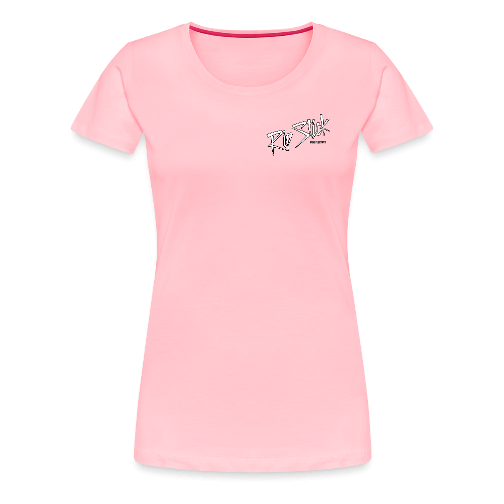 RipStick Lion Logo Women’s Premium T-Shirt - pink