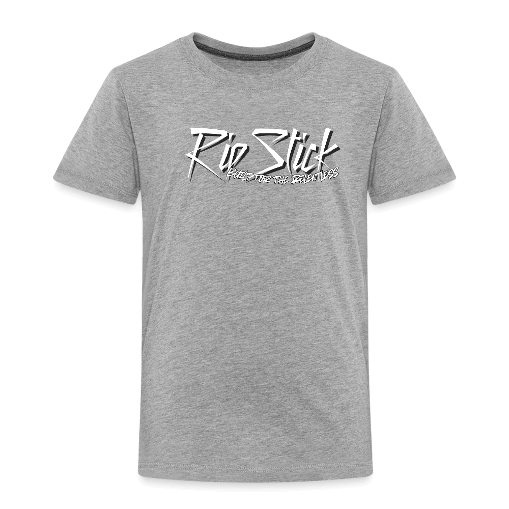 RipStick Relentless Toddler Premium T-Shirt - heather gray