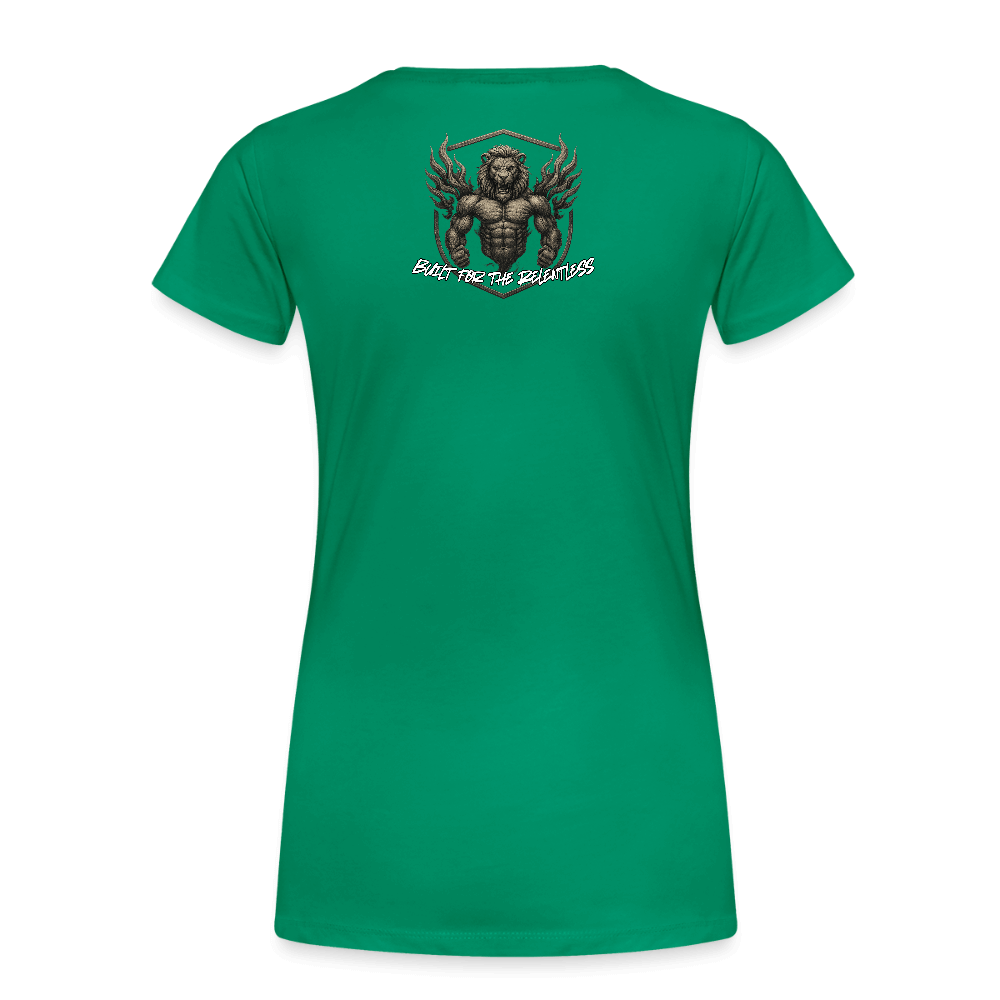 RipStick Lion Logo Women’s Premium T-Shirt - kelly green