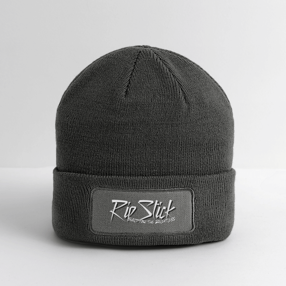 RipStick Relentless Patch Beanie - charcoal grey