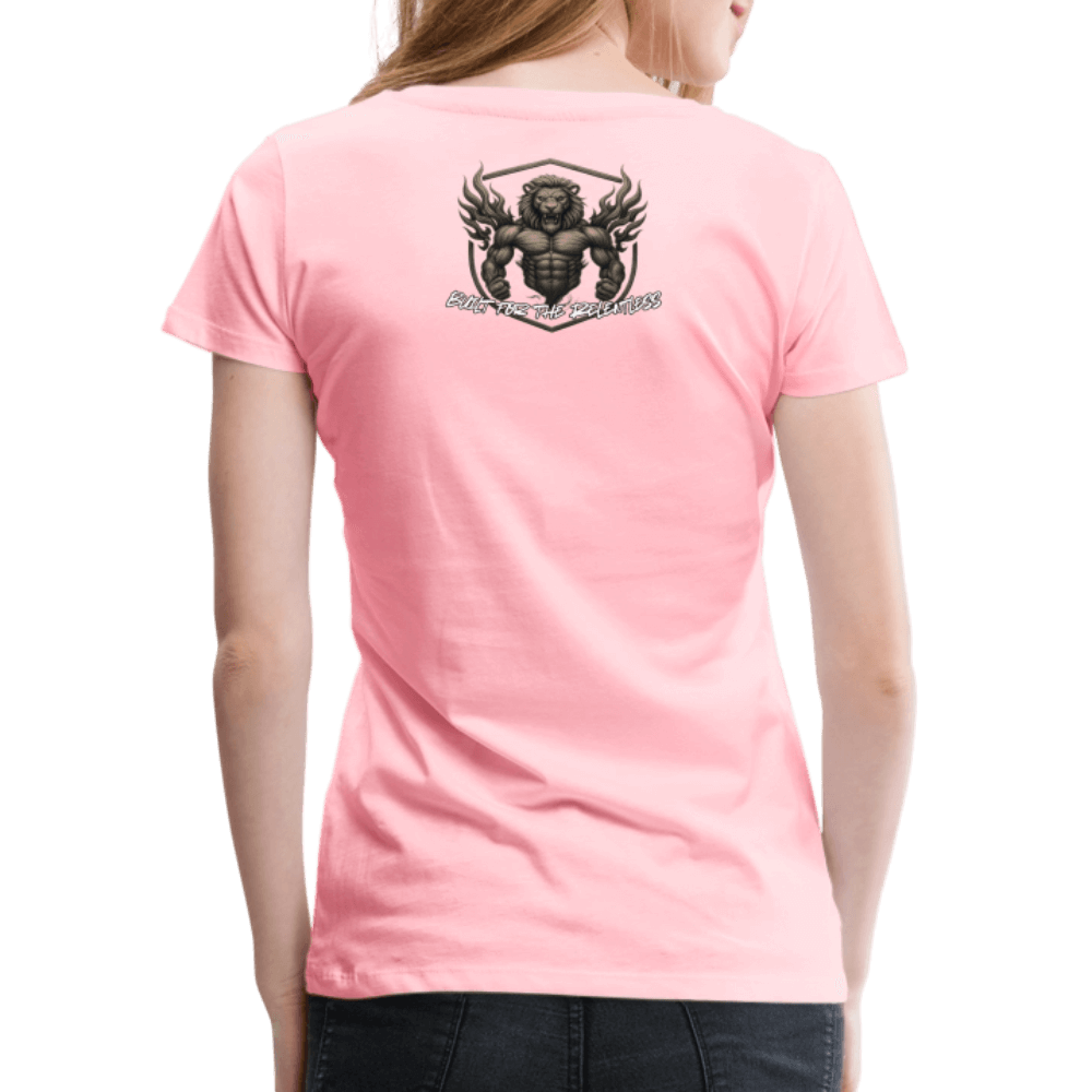 RipStick Lion Logo Women’s Premium T-Shirt - pink