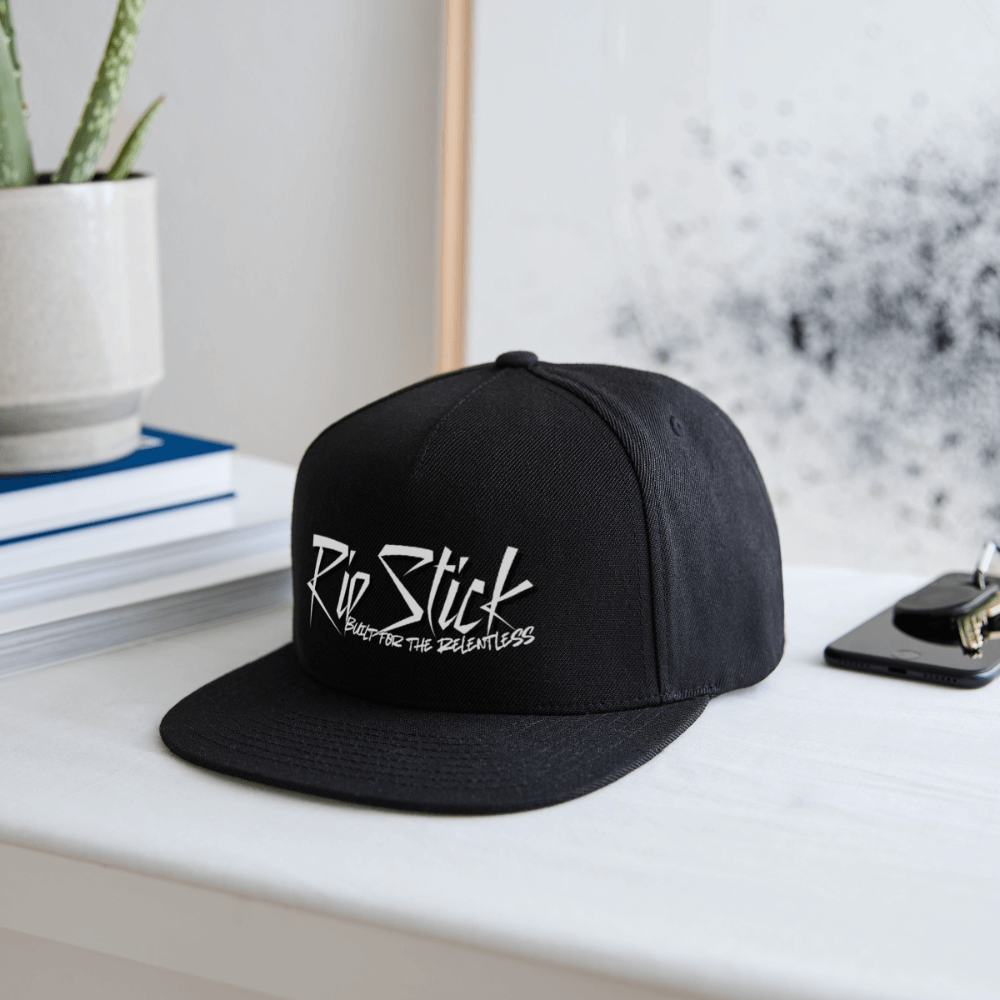 RipStick Snapback Baseball Cap - black