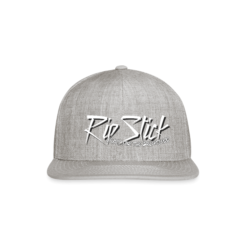 RipStick Snapback Baseball Cap - heather gray