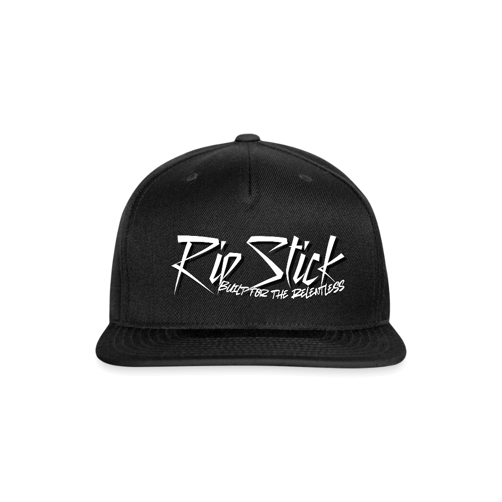 RipStick Snapback Baseball Cap - black