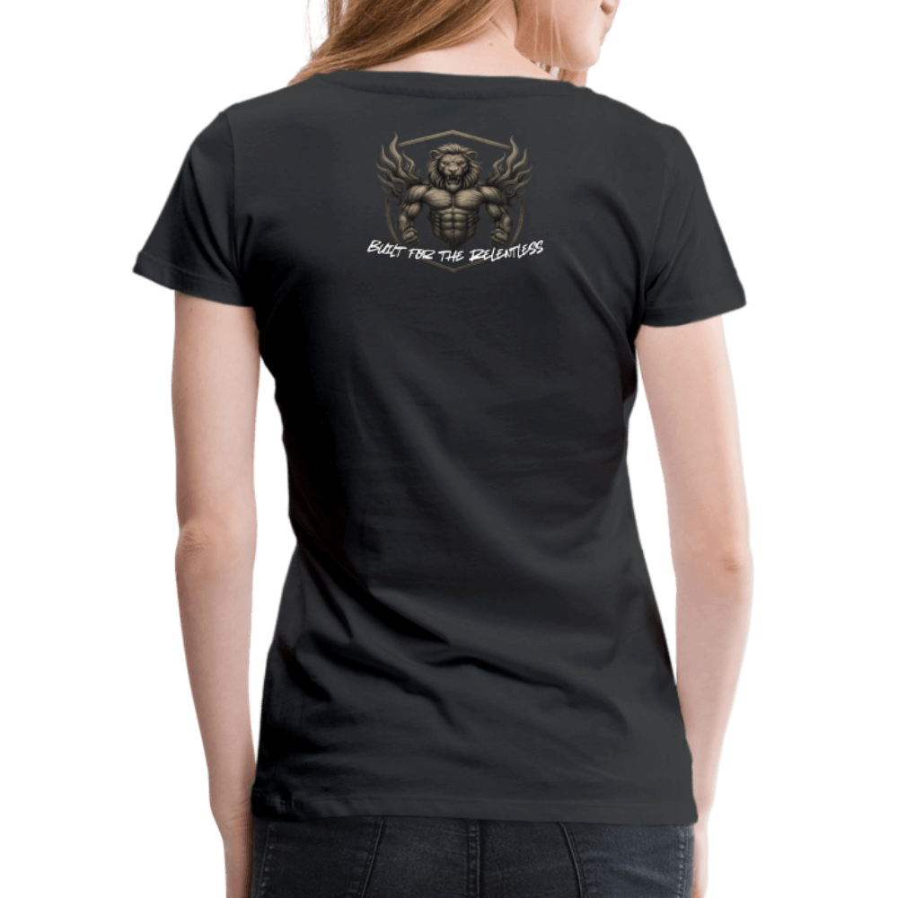 RipStick Lion Logo Women’s Premium T-Shirt - black