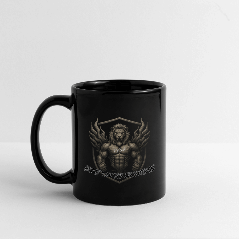 Black RipStick Coffee Mug - black