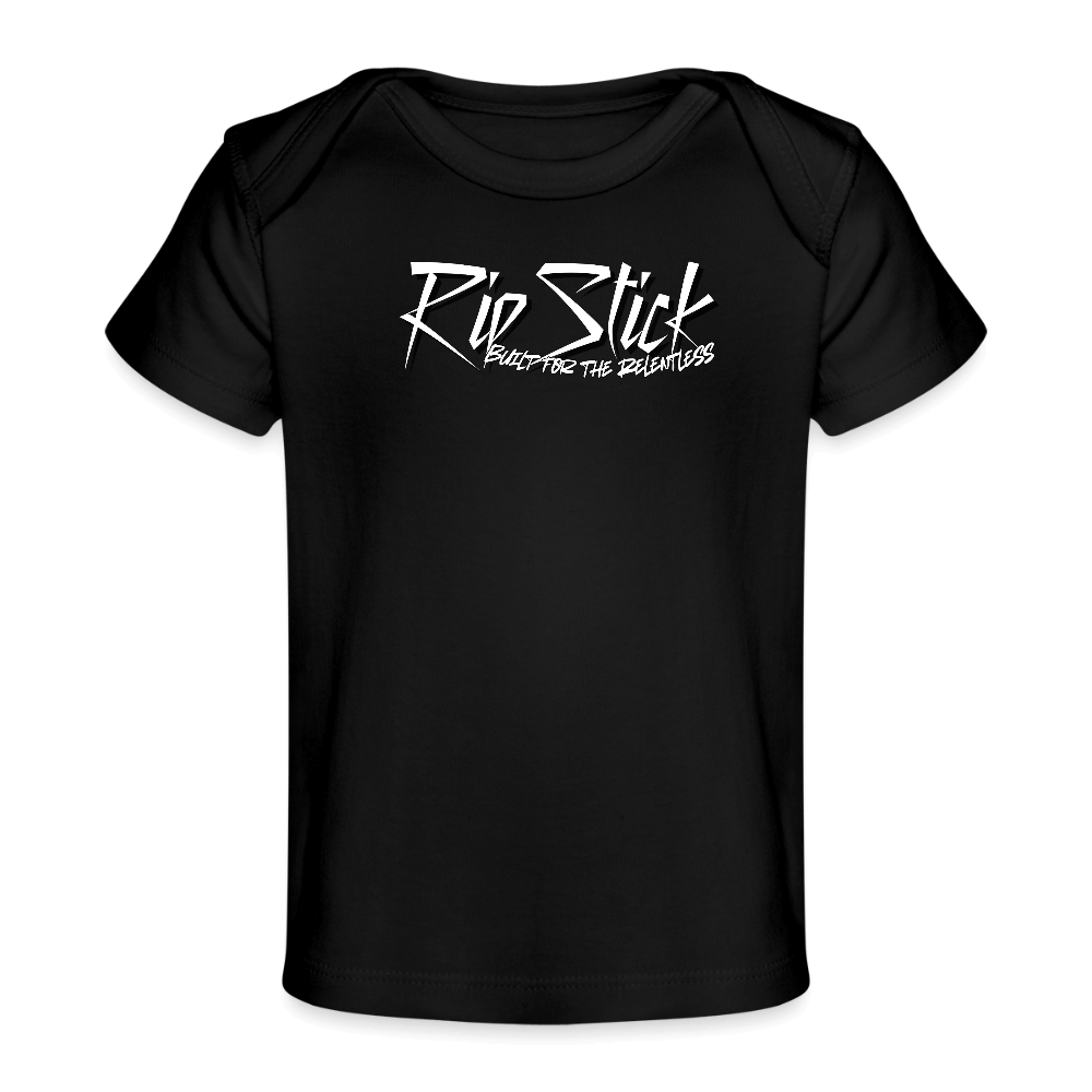 RipStick Relentless Organic Baby T-Shirt - black