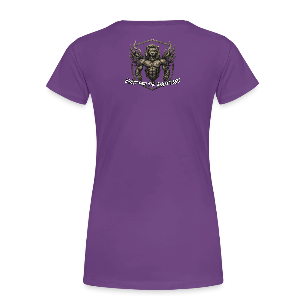 RipStick Lion Logo Women’s Premium T-Shirt - purple