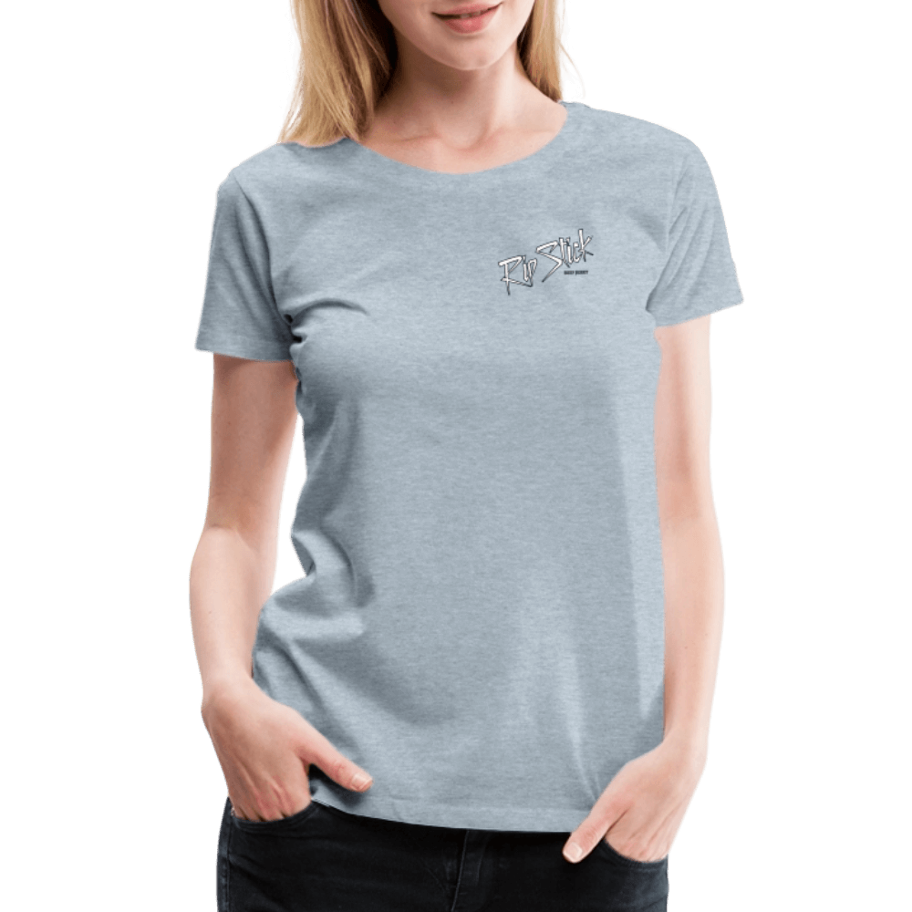 RipStick Lion Logo Women’s Premium T-Shirt - heather ice blue