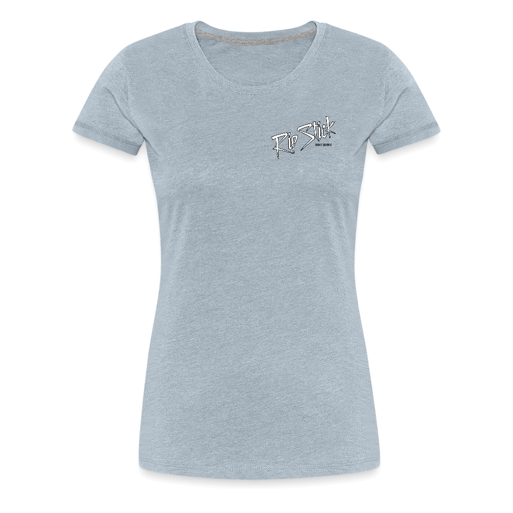 RipStick Lion Logo Women’s Premium T-Shirt - heather ice blue