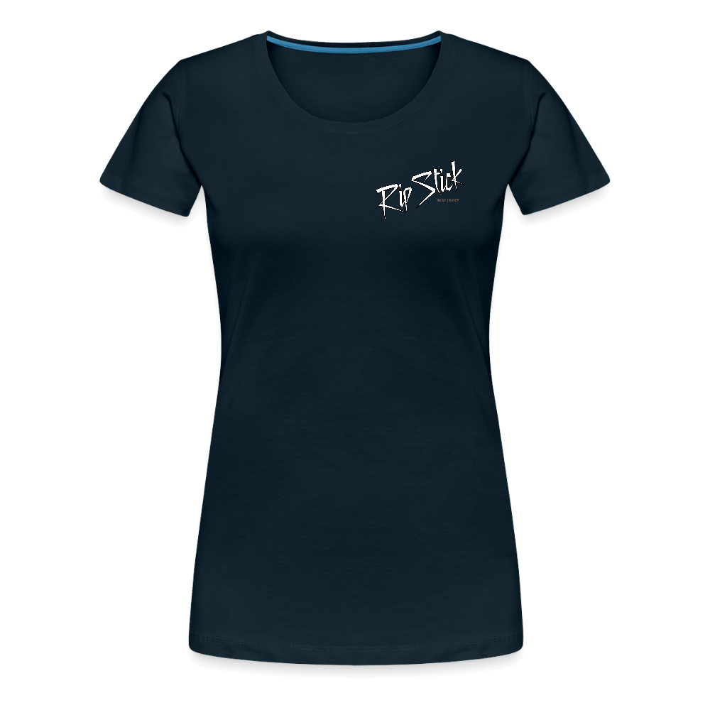 RipStick Lion Logo Women’s Premium T-Shirt - deep navy