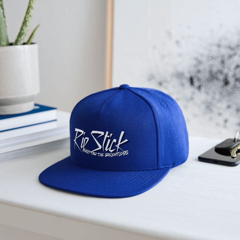 RipStick Snapback Baseball Cap - royal blue