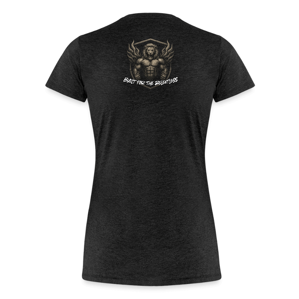 RipStick Lion Logo Women’s Premium T-Shirt - charcoal grey