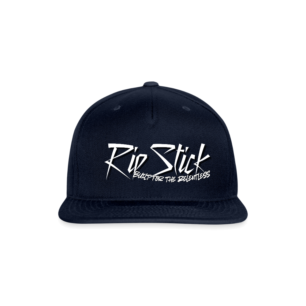RipStick Snapback Baseball Cap - navy