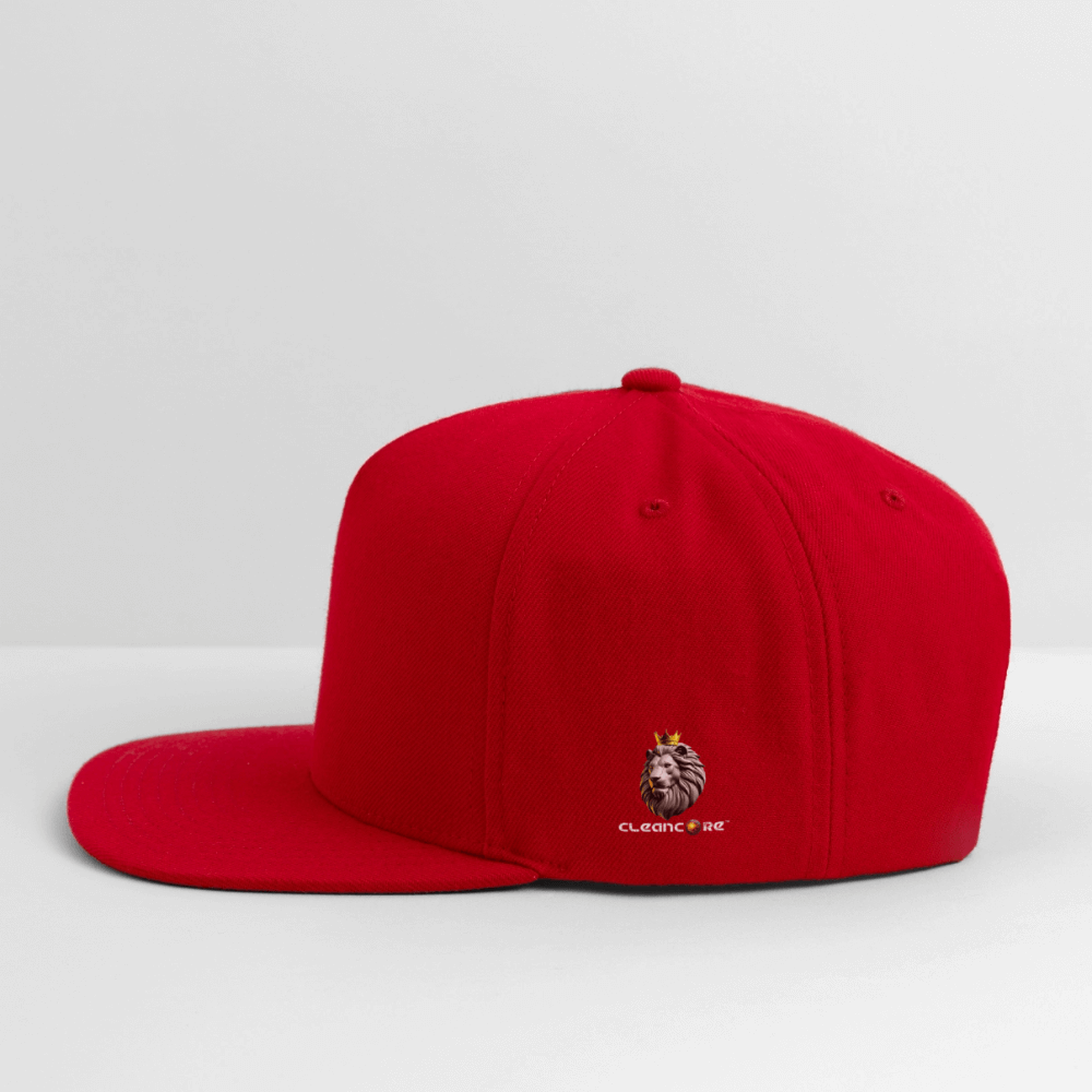 RipStick Snapback Baseball Cap - red