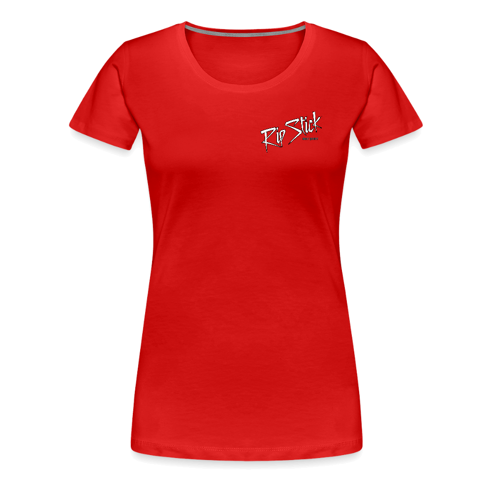 RipStick Lion Logo Women’s Premium T-Shirt - red