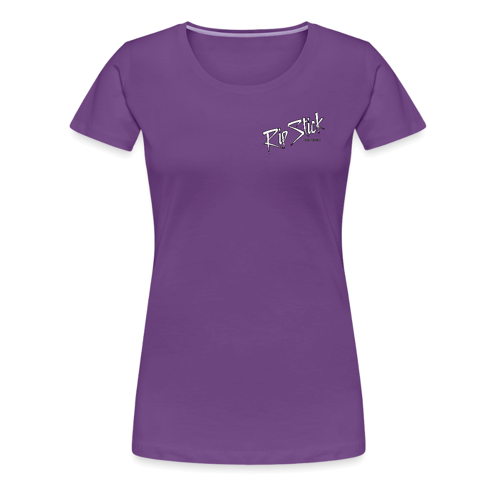 RipStick Lion Logo Women’s Premium T-Shirt - purple