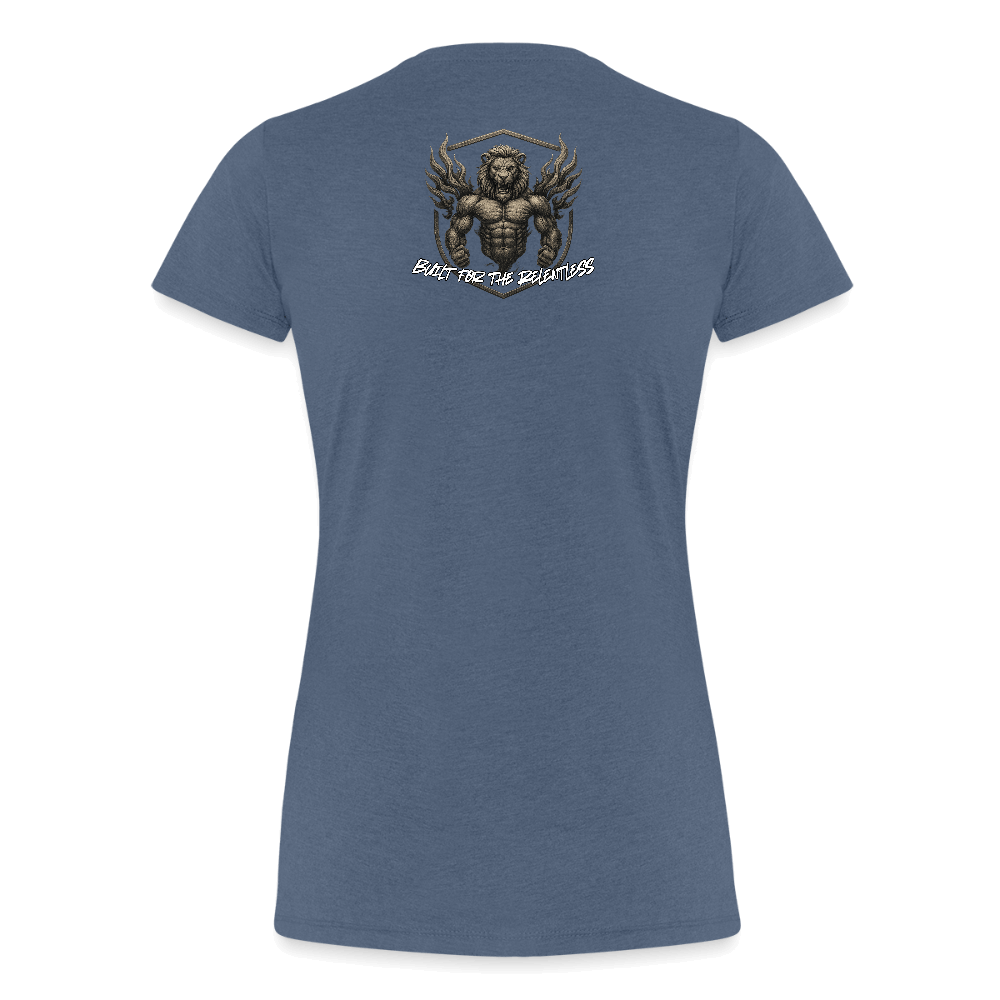 RipStick Lion Logo Women’s Premium T-Shirt - heather blue