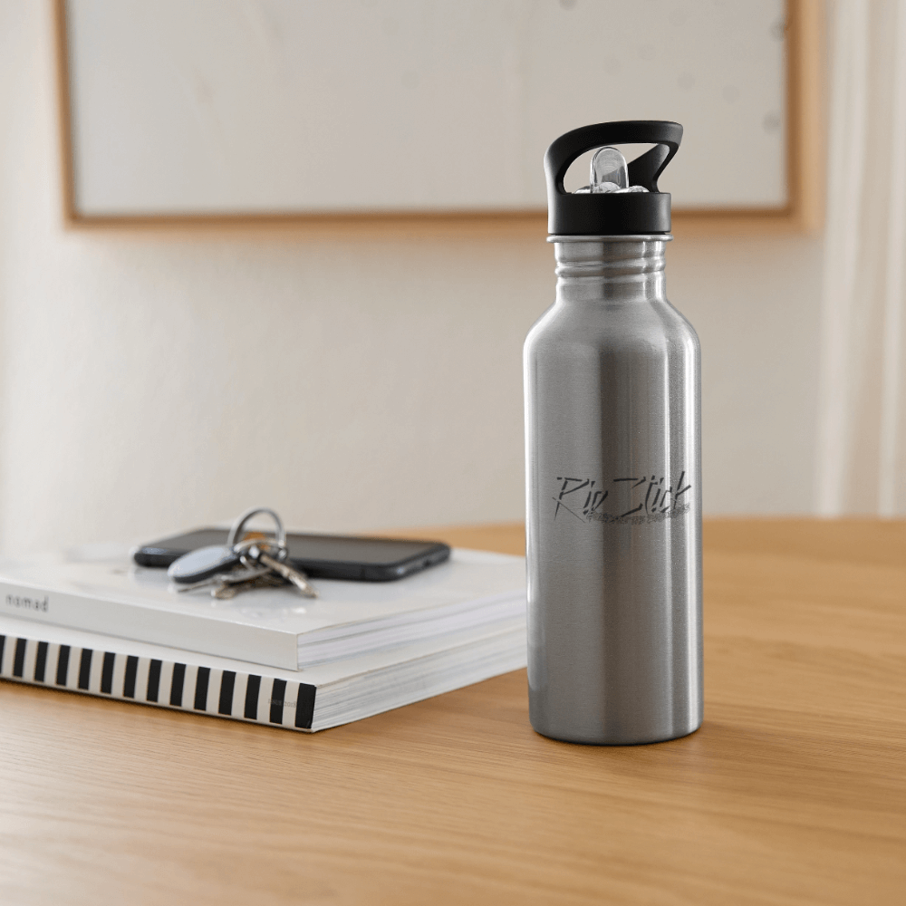 RipStick 20oz Water Bottle - silver