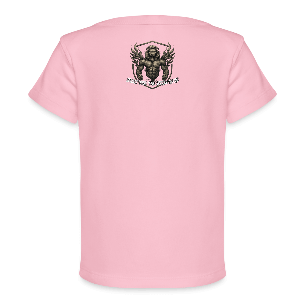RipStick Relentless Organic Baby T-Shirt - light pink