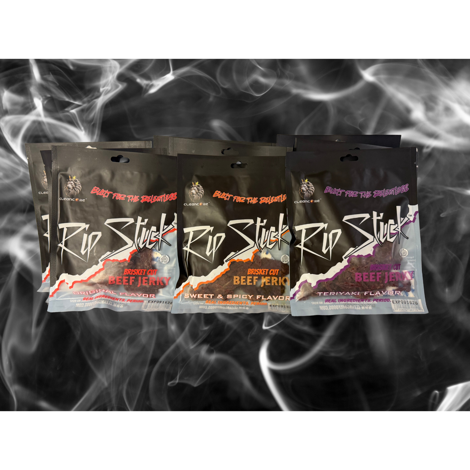 Beef Jerky Variety Pack – RipStick Domination 9-Pack